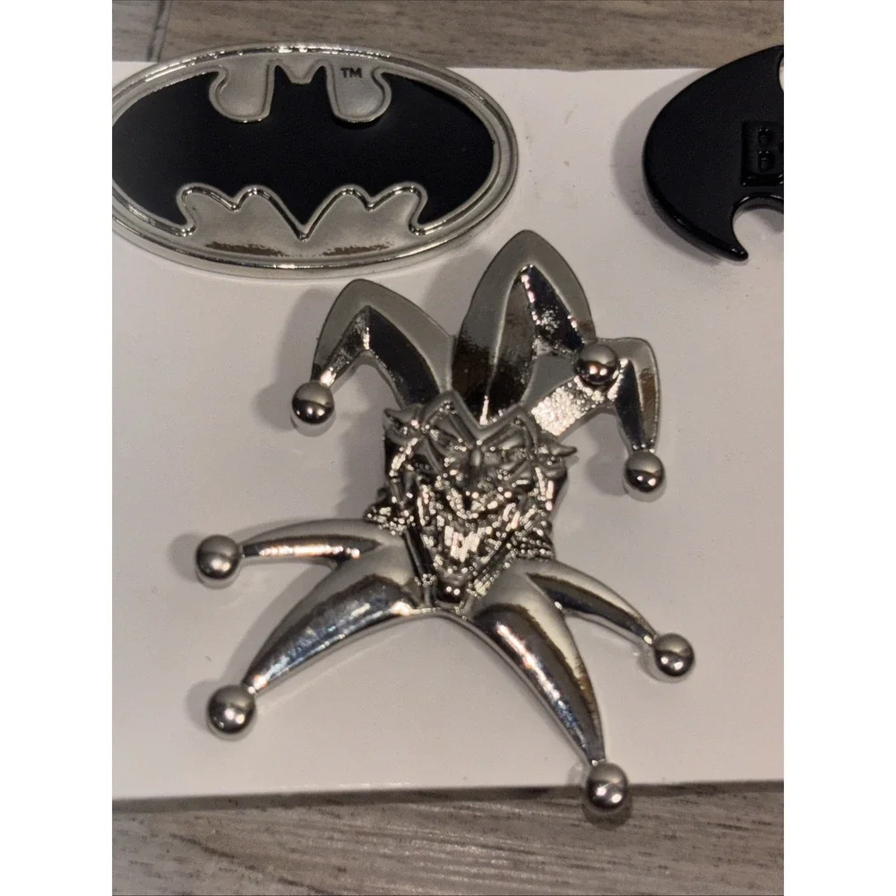 Batman Pin Badge Brooch 3-Piece Set Backpack Bling SHEIN X